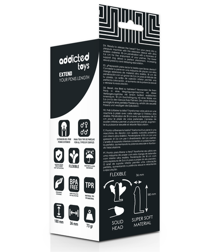 Addicted Toys – Extend Your Penis 18 Cm Addicted Toys – Extend Your Penis 18 Cm