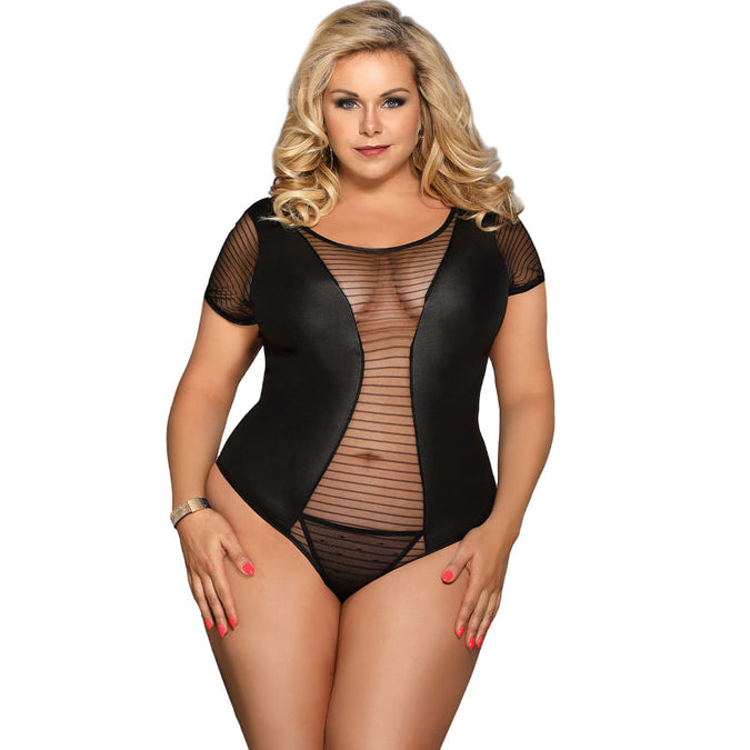 Subblime – Queen Plus Fetisch Kurzarm Teddy
