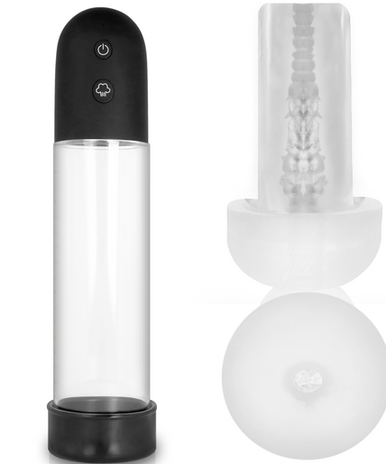 Pump Addicted – Rx11 Automatic with Masturbator Pump Addicted – Rx11 Automatic with Masturbator