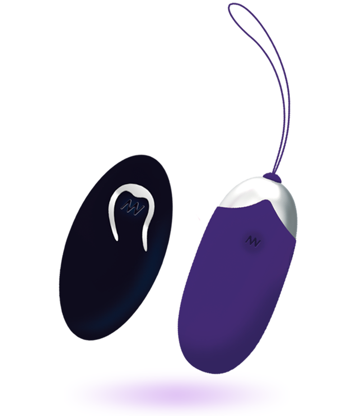 Intense – Flippy II Vibrations-Ei mit Fernbedienung Lila