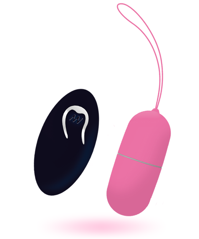 Intense – Flippy I Vibrations-Ei mit Fernbedienung Pink
