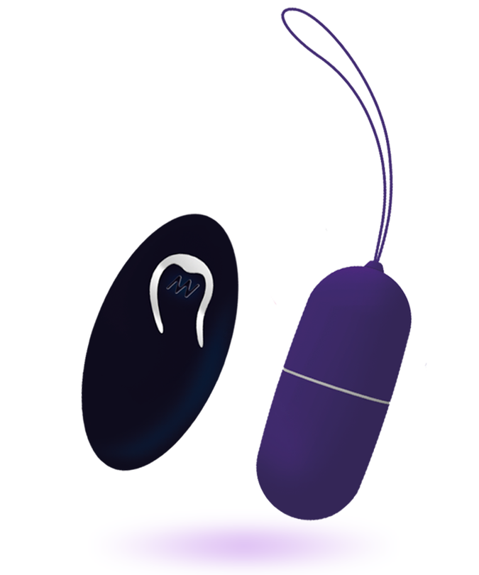 Intense – Flippy I Vibrator-Ei mit Fernbedienung Lila