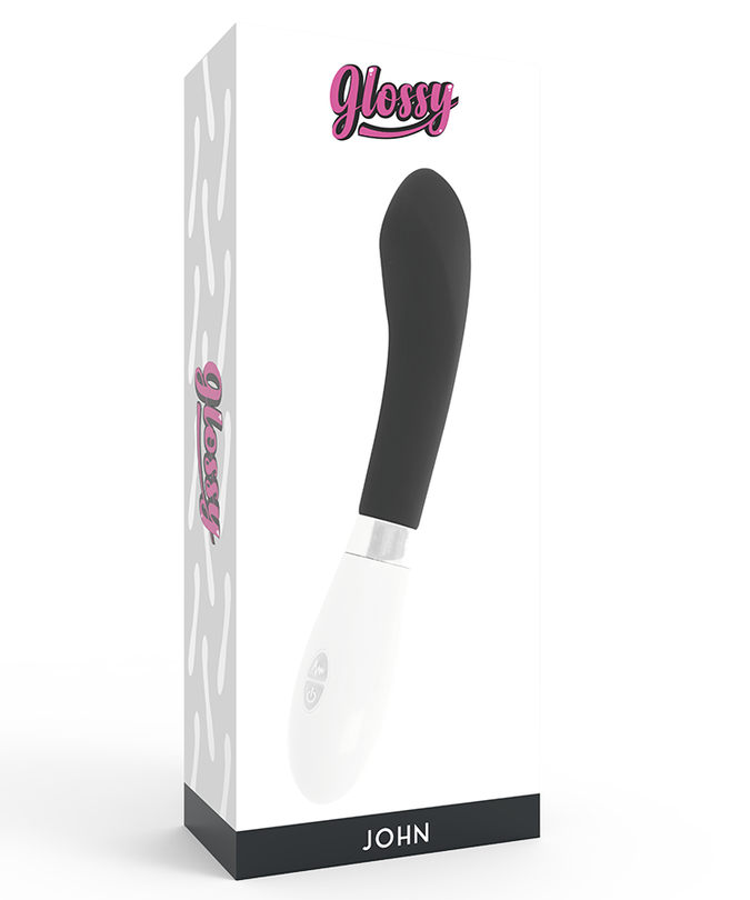 Glossy – John Vibrator Black