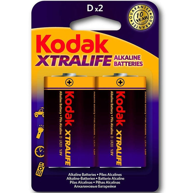 Kodak – Xtralife Alkaline Batterien Lr20 D Lr20 1,5 V