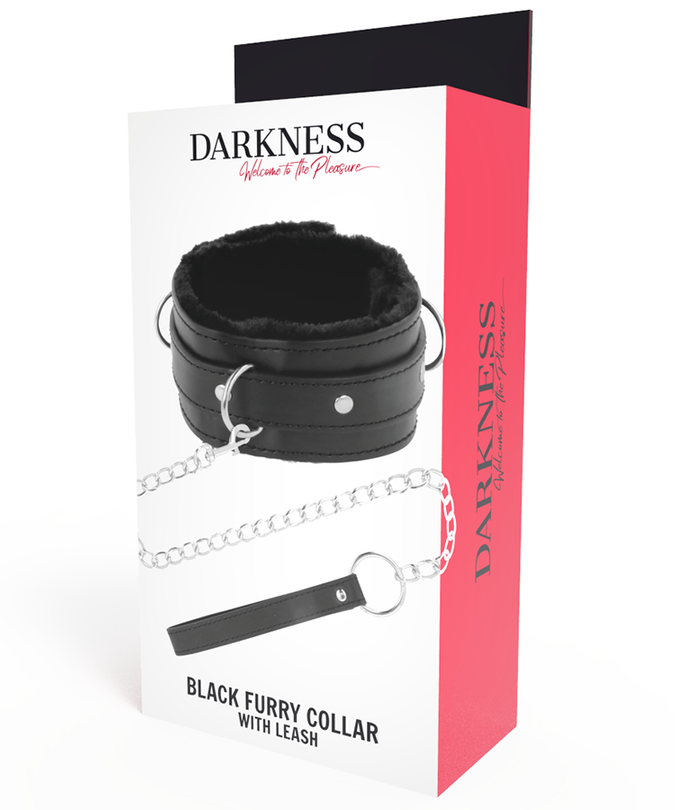 Darkness – Comfortable Posture Necklace with Leather Chain