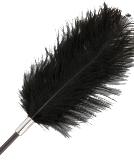 Darkness – Schwarze Liebesfederpeitsche 56 cm Darkness – Schwarze Liebesfederpeitsche 56 cm