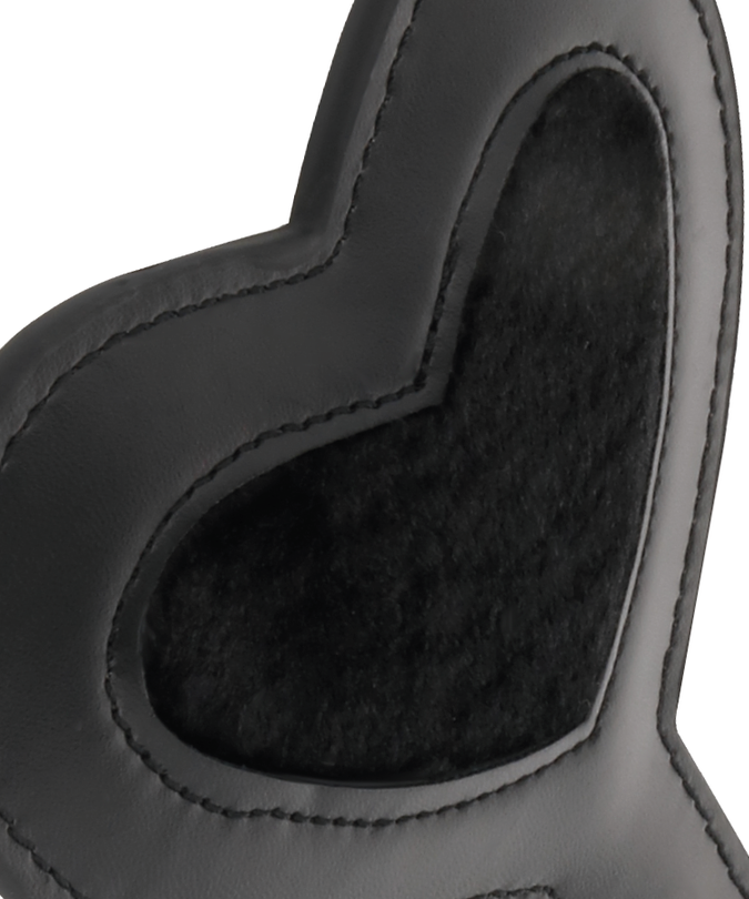 Donkerheid – Zwarte Fetisj Liefde Velours Paddle