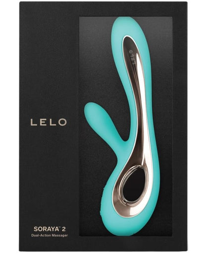 LELO – SORAYA 2 Rabbit Vibrator – Aqua Grün LELO – SORAYA 2 Rabbit Vibrator – Aqua Grün