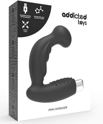 Addicted Toys – Prostata Vibrator Wiederaufladbar Modell 3 – Schwarz Addicted Toys – Prostata Vibrator Wiederaufladbar Modell 3 – Schwarz