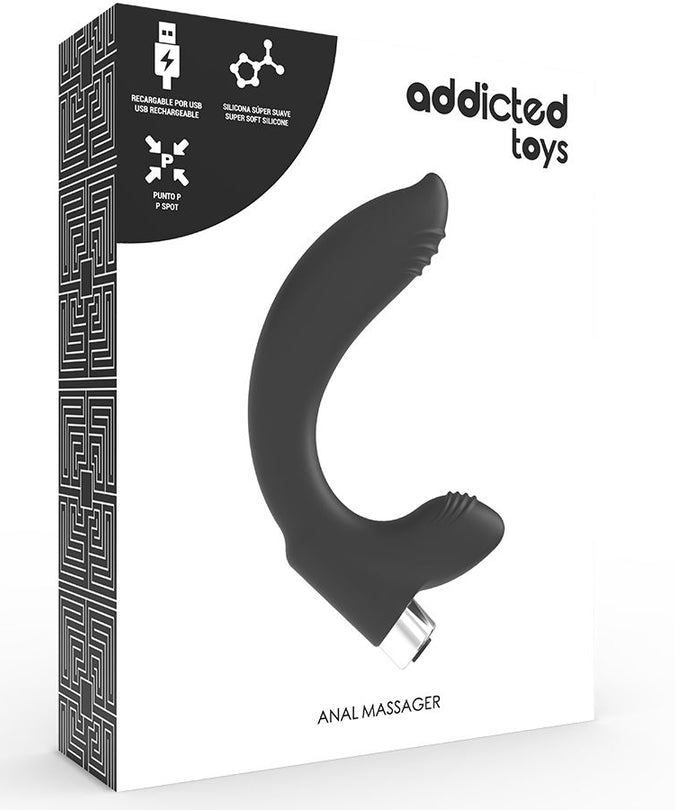 Addicted Toys – Oplaadbare Prostaatvibrator Model 7 – Zwart
