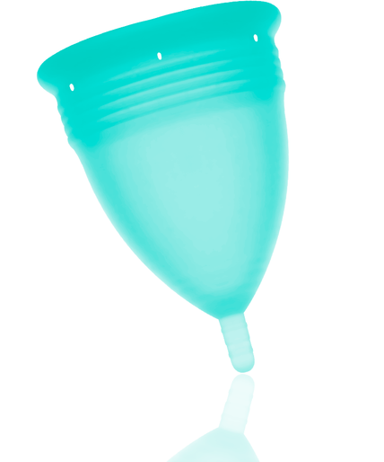 Stercup – Fda Silicone Menstrual Cup Aquamarine – Size L Stercup – Fda Silicone Menstrual Cup Aquamarine – Size L