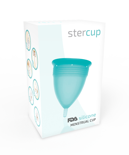Stercup – Fda Silicone Menstrual Cup Aquamarine – Size S Stercup – Fda Silicone Menstrual Cup Aquamarine – Size S