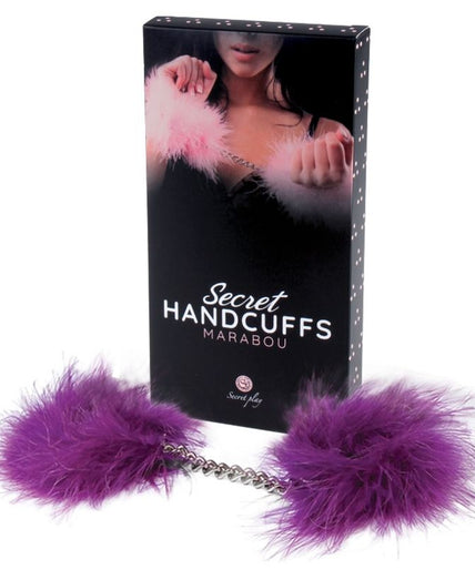 Secretplay – Purple Marabou Handcuffs Secretplay – Purple Marabou Handcuffs