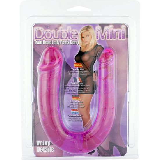 Seven Creations – Penis mit zwei flexiblen Jelly-Köpfen