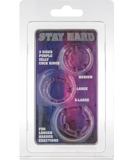 Seven Creations – Set of Three Lilac Penis Rings Seven Creations – Set of Three Lilac Penis Rings