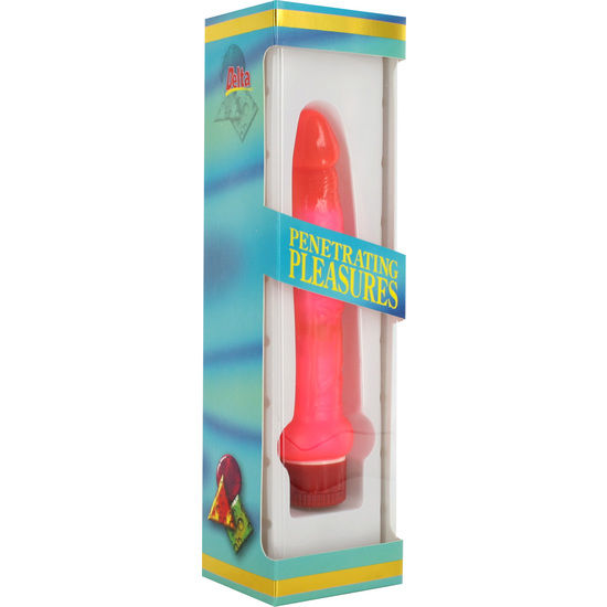 Seven Creations – Jelly Thin Pink Anal Vibrator