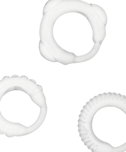 Addicted Toys – C-Ring Set Clear Addicted Toys – C-Ring Set Clear