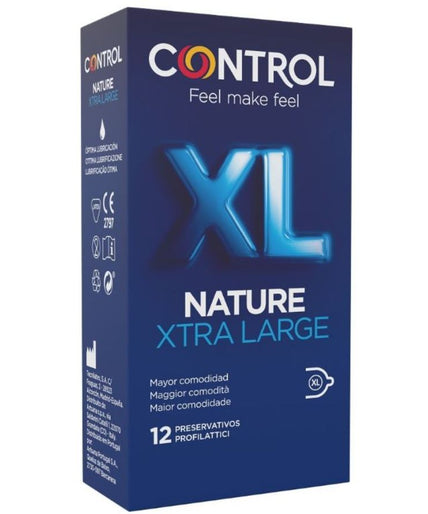 Controle – Adapta Nature XL condooms 12 stuks Controle – Adapta Nature XL condooms 12 stuks