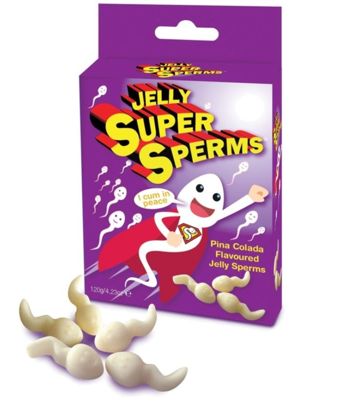 SPENCER & FLEETWOOD - JELLY SUPER SPERM GUMMIES FORM SPERM 120 GR