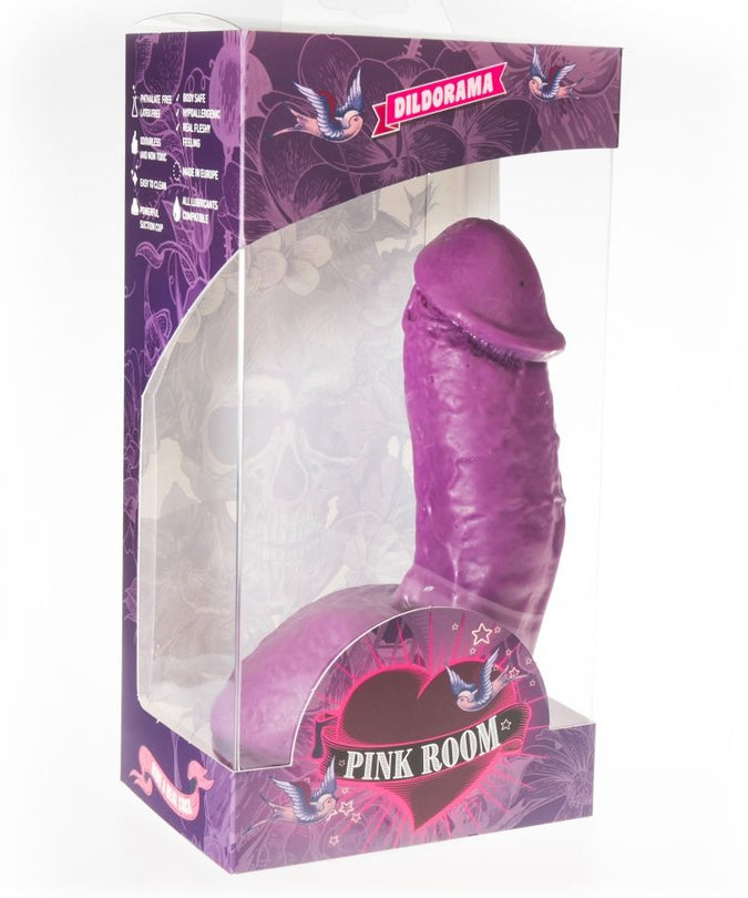 Pink Room – Elian Realistischer Dildo Lila 17,5 Cm