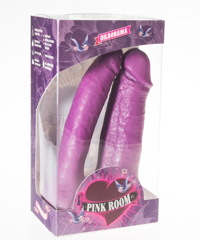 Pink Room – Arthus Realistic Dildo Purple 17cm/15.5cm