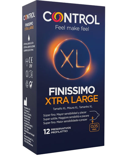 Control – Finissimo XL Condoms 12 Units Control – Finissimo XL Condoms 12 Units