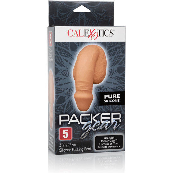 CALEXOTICS - SILIKON PACKING PENIS 12,75 CM KARAMELL