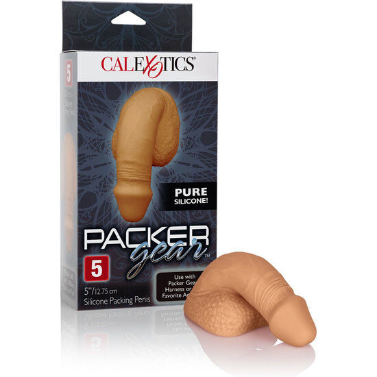 CALEXOTICS - SILIKON PACKING PENIS 12,75 CM KARAMELL