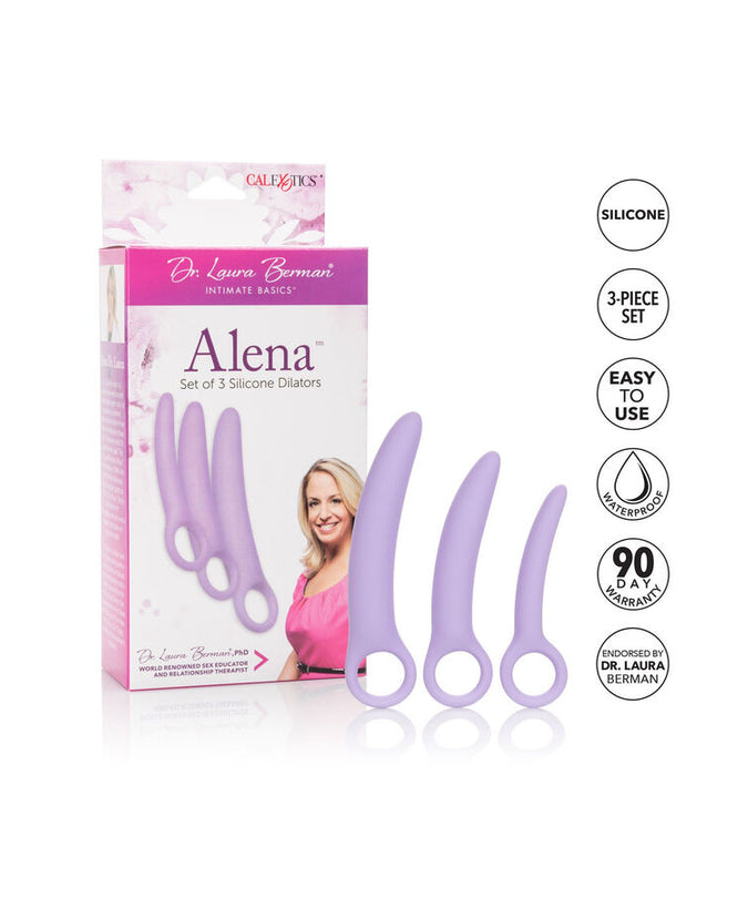 Calexotics – Dr. Laura Berman Alena Set aus 3 Silikondilatatoren