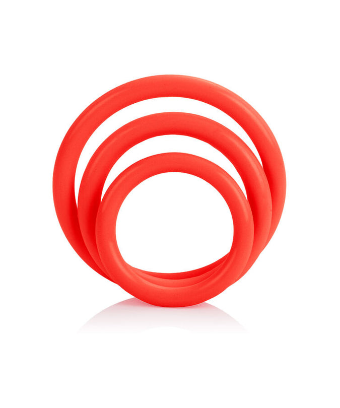 Calexotics – Tri – Rings Set Red