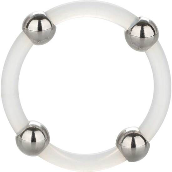 Calexotics – Stahlperlen-Silikonring L