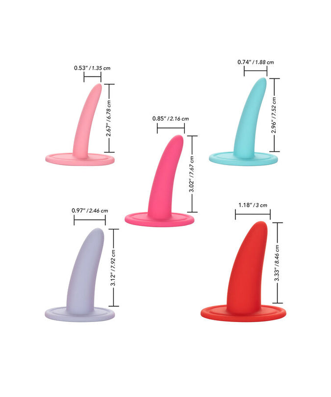 Calexotics – 5-teiliges tragbares Dilatator-Set