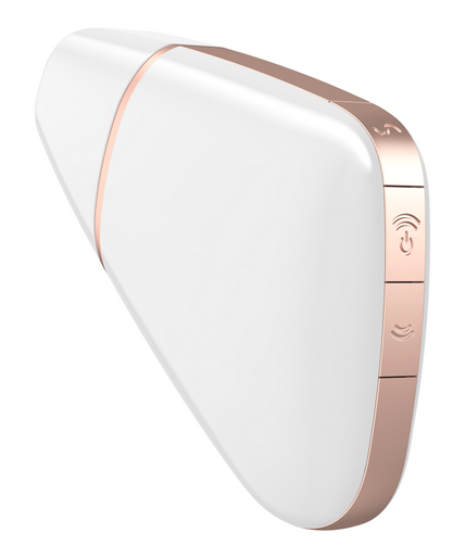 Satisfyer – Love Triangle Air Pulse Stimulator & Vibrator Weiß Satisfyer – Love Triangle Air Pulse Stimulator & Vibrator Weiß