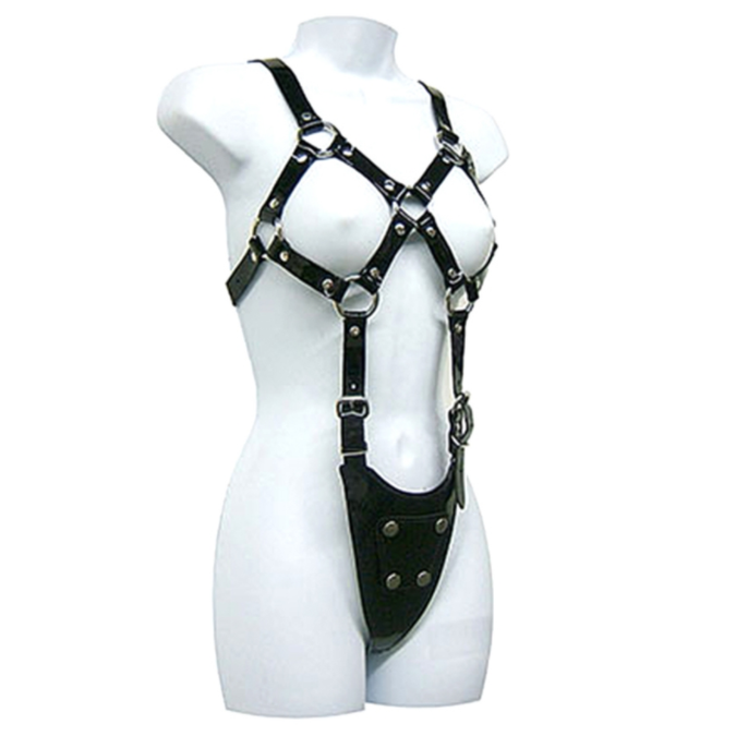 Leather Body – Exponierter Body für Damen