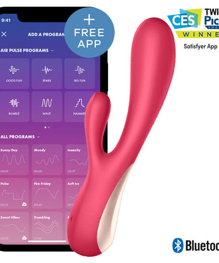 Satisfyer – Mono Flex Rot Mit App Satisfyer – Mono Flex Rot Mit App