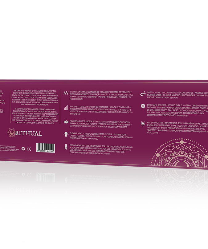 Rithual – Powerful Rechargeable Akasha Wand 2.0 Orchid