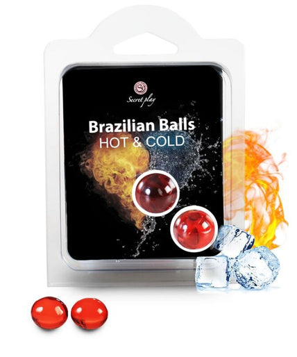 Secretplay – Brazilian Balls Heat & Cold Effect 2 Units Secretplay – Brazilian Balls Heat & Cold Effect 2 Units
