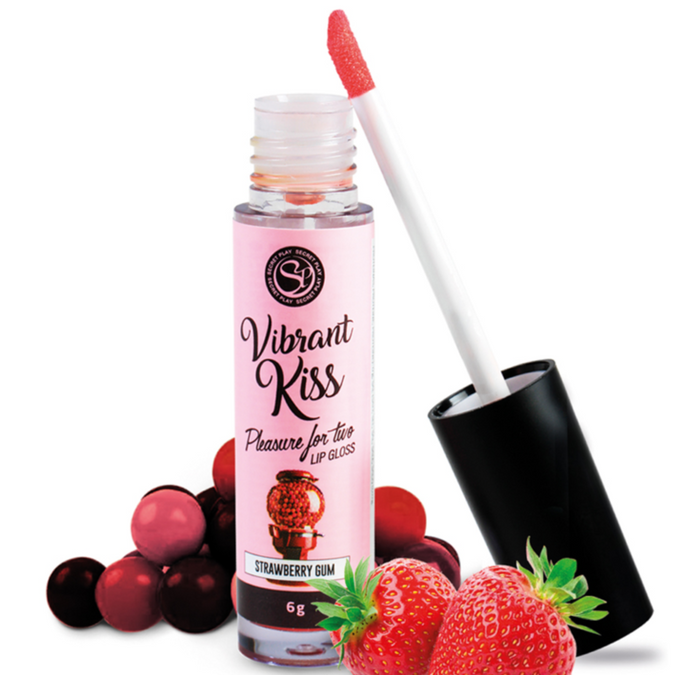Secretplay – Lipgloss Vibrant Kiss Aardbeienkauwgom
