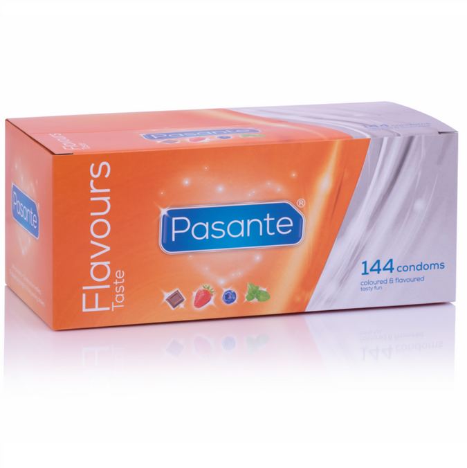 Pasante – Condoms Flavors 144 Units