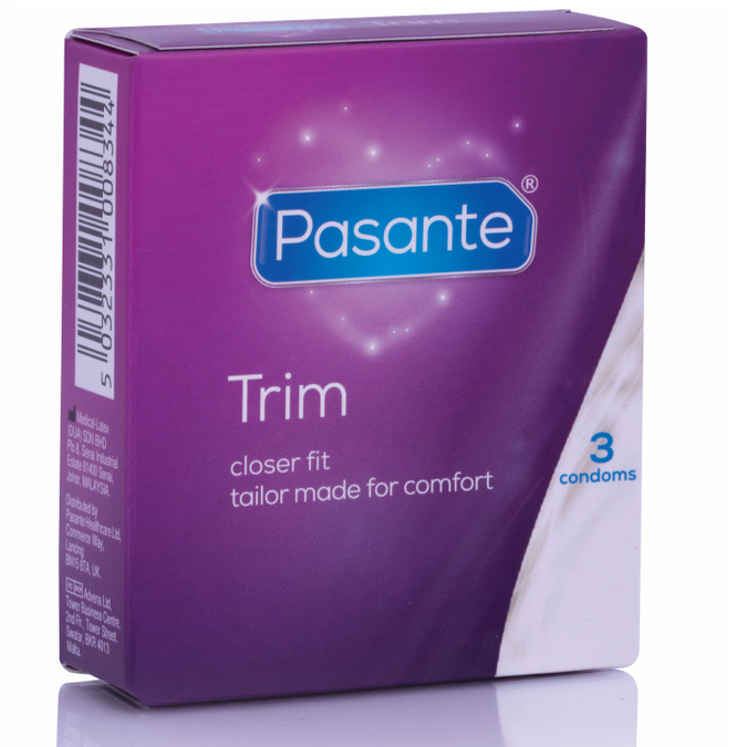 Pasante – Dunne Trim Ms Dun condoom 3 stuks