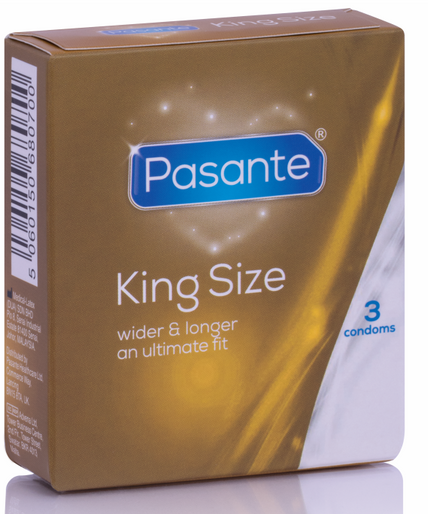 Pasante – Condooms King Size 3 stuks Pasante – Condooms King Size 3 stuks