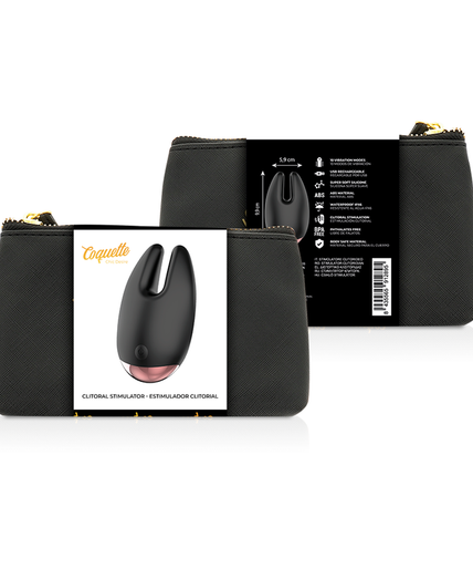 Coquette Chic Desire – Klitoraler Stimulator Schwarz / Gold Coquette Chic Desire – Klitoraler Stimulator Schwarz / Gold