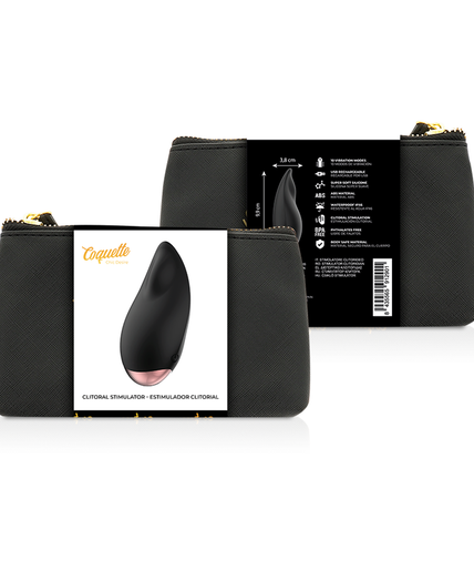 Coquette Chic Desire – Klitoraler Stimulator Schwarz / Gold Tropfen Coquette Chic Desire – Klitoraler Stimulator Schwarz / Gold Tropfen