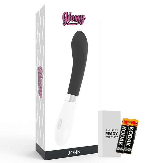 Glossy – John Vibrator Black