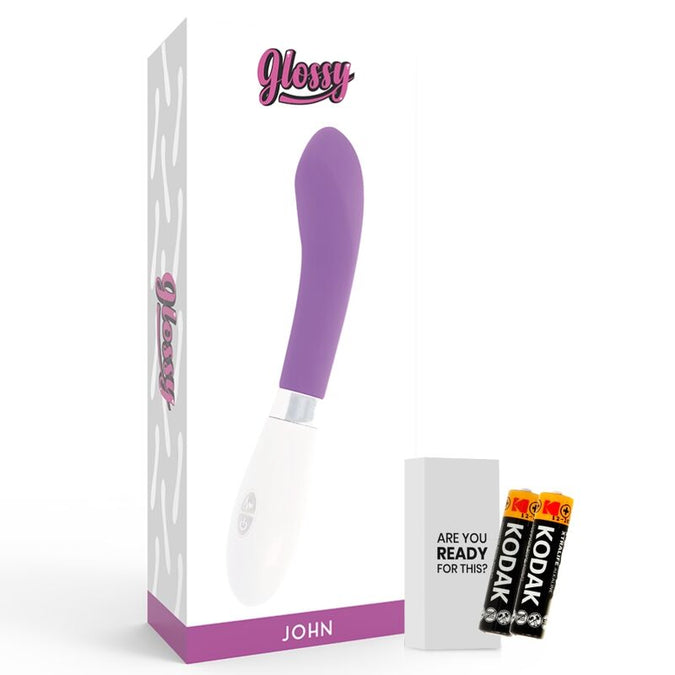 Glossy – John Vibrator Purple
