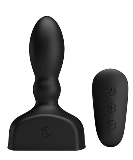 Mr Play – Schwarzer aufblasbarer Analplug mit Fernbedienung Mr Play – Schwarzer aufblasbarer Analplug mit Fernbedienung