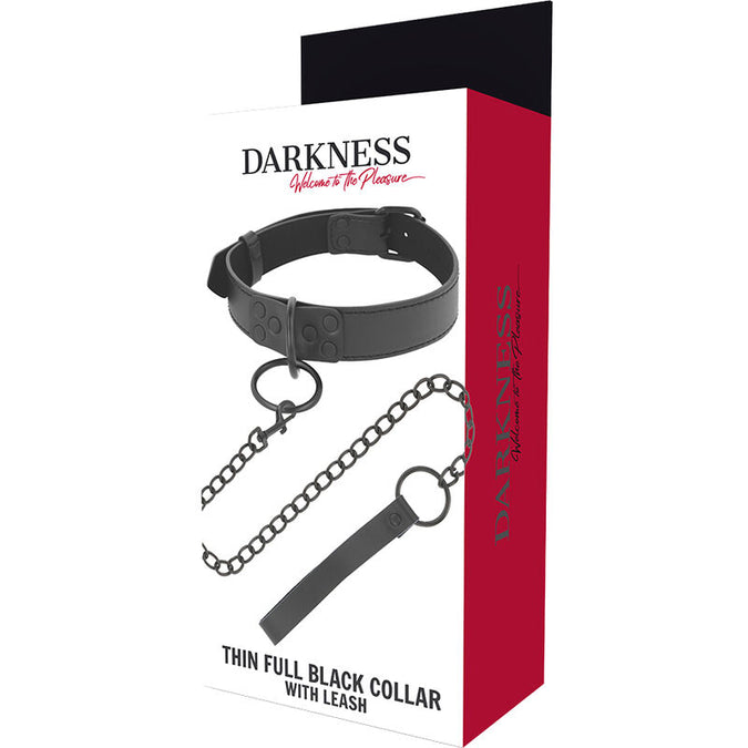 Darkness – Schwarze Kette mit Kette