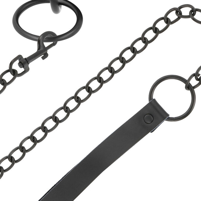 Darkness – Schwarze Kette mit Kette