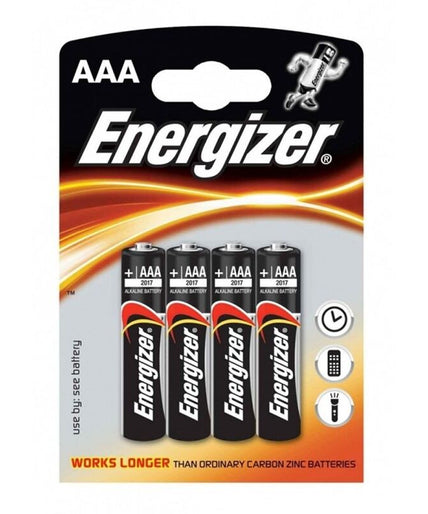 Energizer – Alkaline Power Battery Aaa Lr03 *4 Energizer – Alkaline Power Battery Aaa Lr03 *4