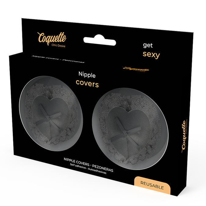 Coquette Chic Desire – Nipple Covers Lace Black